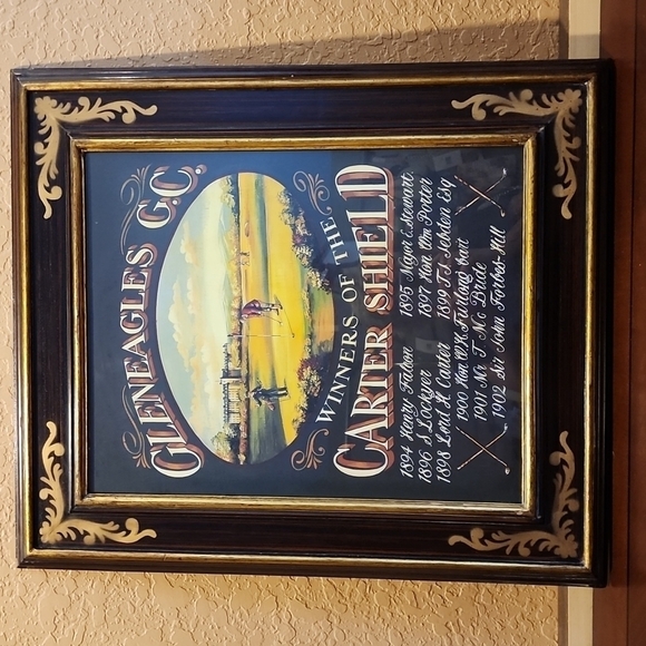 VINTAGE GOLF ART - Picture 3 of 4